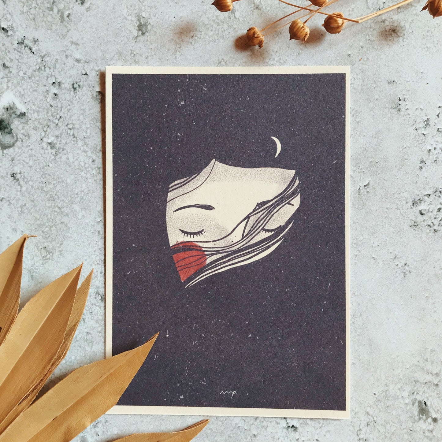 Holdleány - print