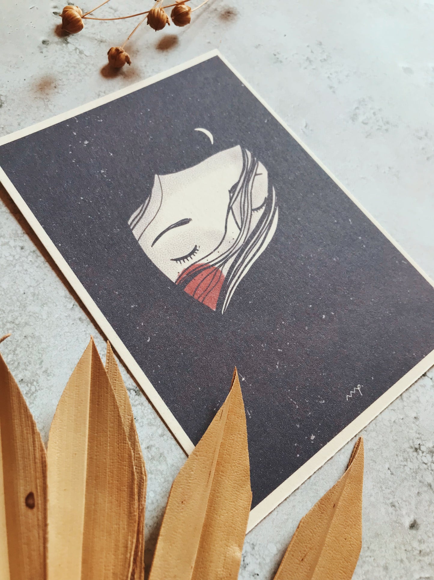 Holdleány - print