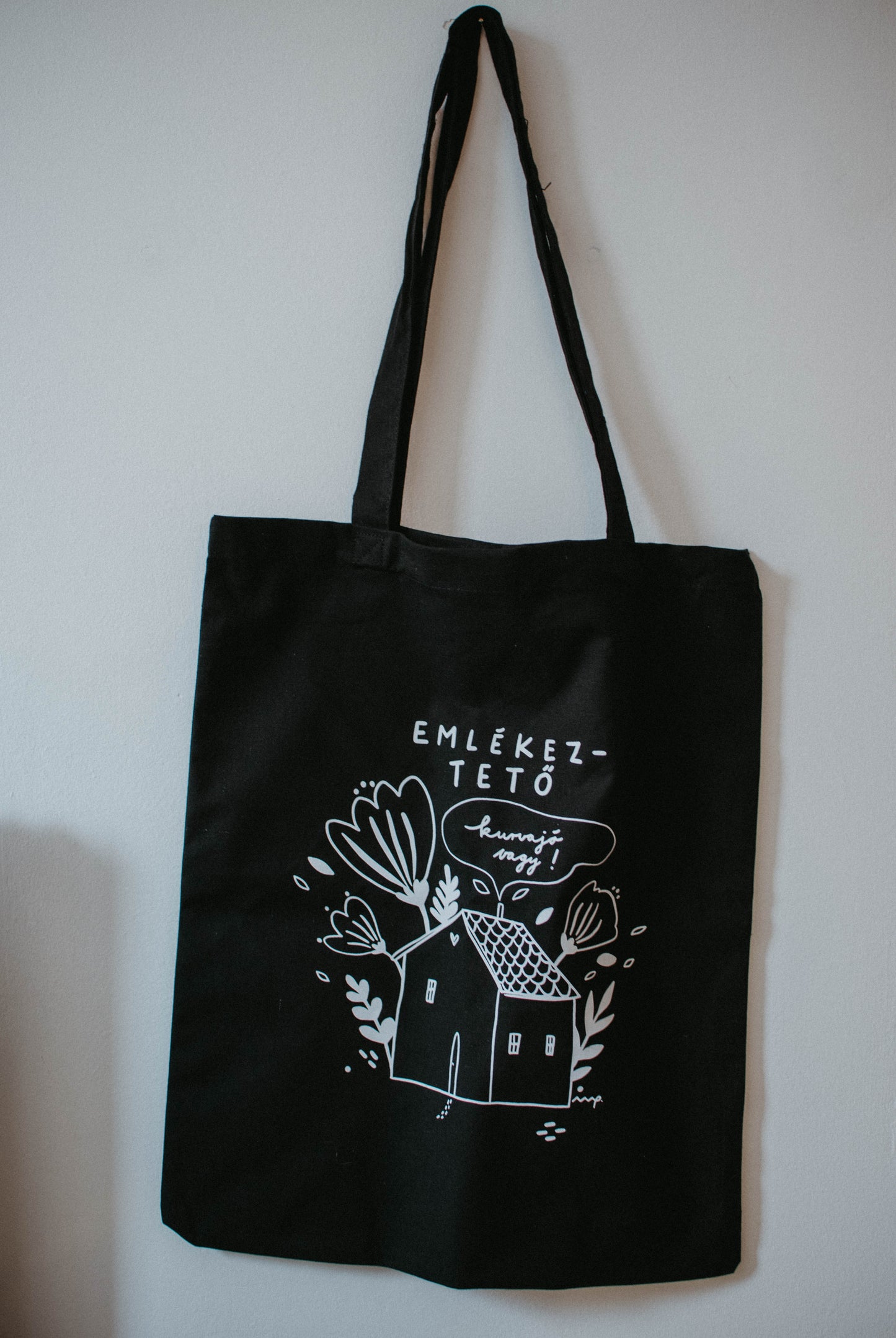 Emlékez-tető biopamut totebag