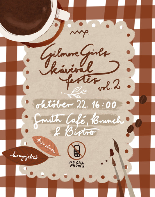 FESSÜNK KÁVÉVAL! - őszi kuckózós Gilmore Girls hangulatú alkotás a Smith Caféban - SZEGED