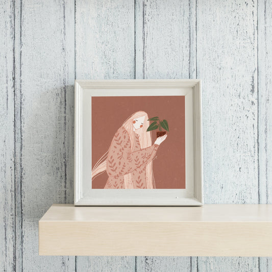 Plantlady - print